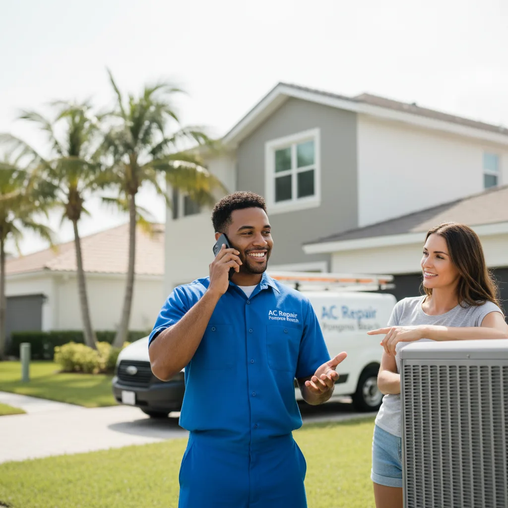 AC Repair Pompano Beach customer support in Madbury